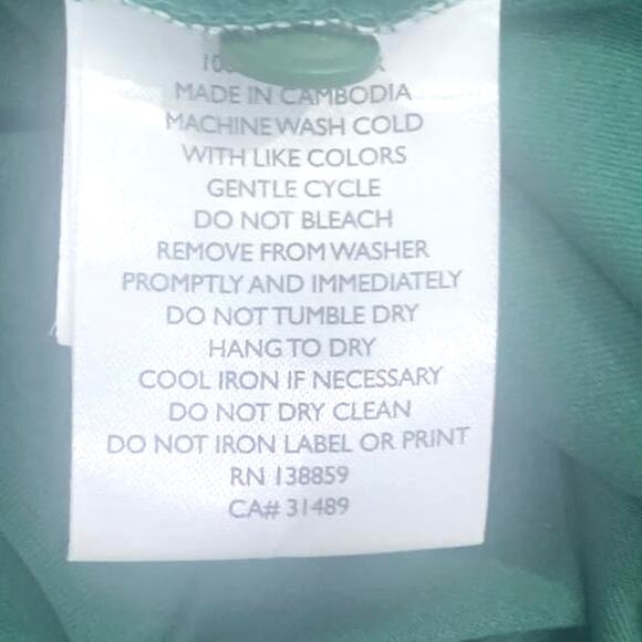 Columbia Polo Golf Shirt Large Green Omni-Wick Pocket Lightweight Vent - Picture 8 of 11